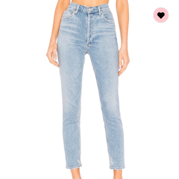 Agolde Denim - AGOLDE / Nico high rise slim jeans
